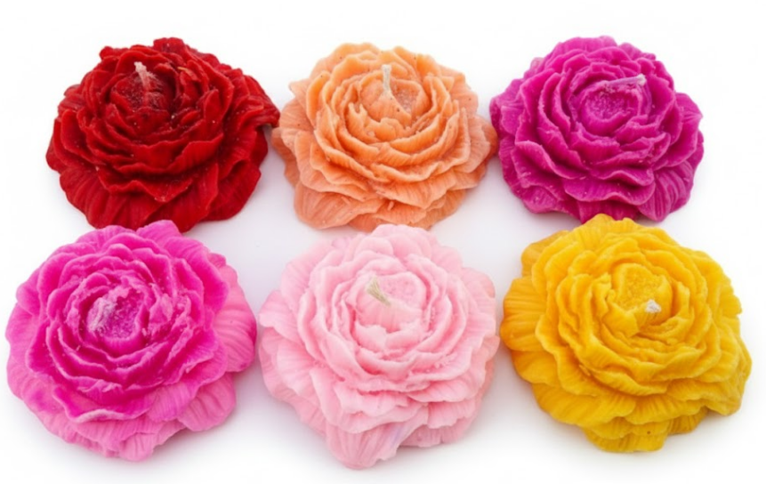 rose blossom candle rose blossom candle