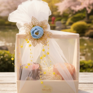 elegant candle hamper